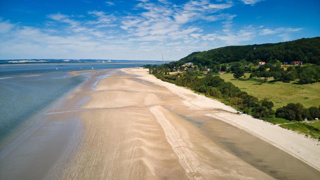 Appartamento Le Bellevue - Beautiful Sea View Honfleur Esterno foto