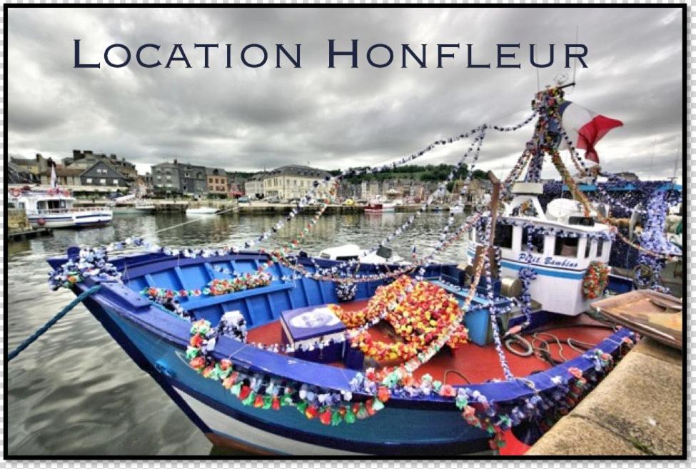 Appartamento Le Bellevue - Beautiful Sea View Honfleur Esterno foto