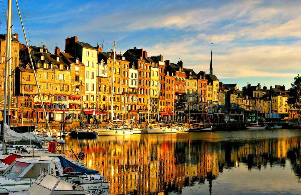 Appartamento Le Bellevue - Beautiful Sea View Honfleur Esterno foto