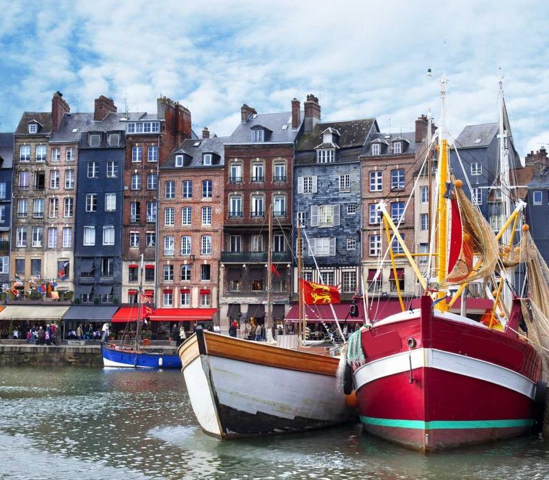 Appartamento Le Bellevue - Beautiful Sea View Honfleur Esterno foto