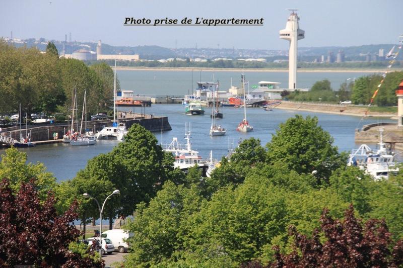 Appartamento Le Bellevue - Beautiful Sea View Honfleur Esterno foto