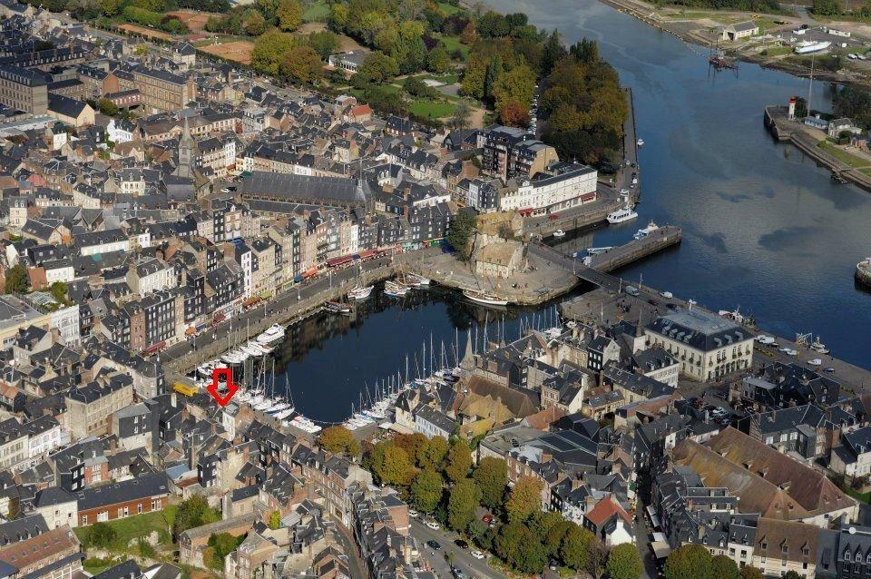 Appartamento Le Bellevue - Beautiful Sea View Honfleur Esterno foto