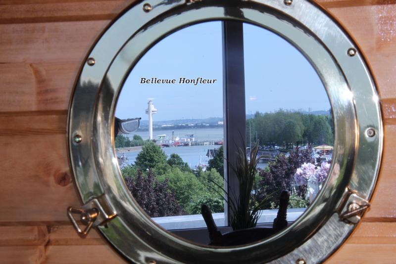 Appartamento Le Bellevue - Beautiful Sea View Honfleur Esterno foto